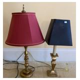 Medium Size Brass Table Lamps