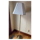 Heavy Brass Floor Lamp