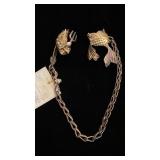 925  Poseidon & fish pendants on chain