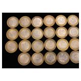 22 different Russian 10 Ruble coins