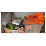 (12) Boxes of Joist Hanger Nails & Orange Flags