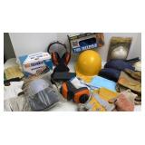 Safety Gear, gloves, face masks, knee pads