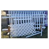 Vinyl Fence Sections & Lattice