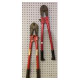 (2) 24in Bolt Cutters