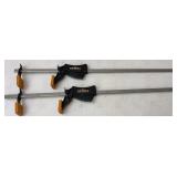 Jorgensen 28in Quick Grip Clamps