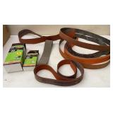 New Sanding Belts