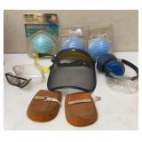 Dust Masks, Ear & Eye Protection