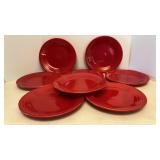 (7) Fiesta 10.5in Plates