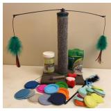 Cat Toys, Scratching Post & Catnip