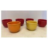 (6) Fiesta/Homer Laughlin Stoneware Chili Bowls