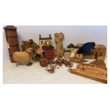 Wooden Country Home Look Decor