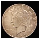 1922-D Peace Dollar