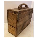 Primitive Tool Box Made from a Crate