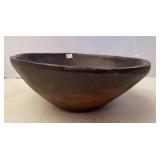 Primitive Hand Carved Fruit Bowl