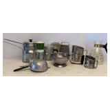 Vtg Aluminum & Stainless Cookware