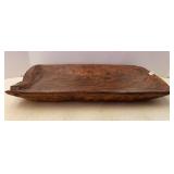 Primitive Wooden Dough Bowl