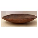 Primitive Wooden Dough Bowl