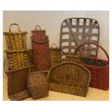 Primitive & Primitive Look Wall Hanger  Baskets