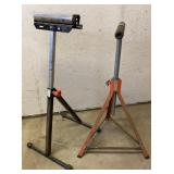 (2) Adjustable Height Lumber Stands