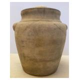 Antique un glazed Crock Jar