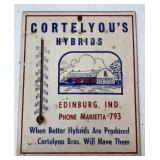 Antique Cortelyouï¿½s Seed Advertising Thermometer