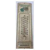 Metal Shelby Dealers Supply Thermometer