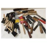 Paint Scraper, Putty Knives, Sponge Brushes