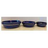 Shallow Crock Bowl Set