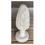 Concrete Morel Mushroom 12in tall