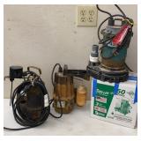 (4) Used Submersible Sump Pumps