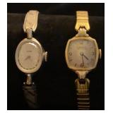 Ladies gold filled wriswatches