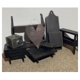 Dark Wood Home Decor Items