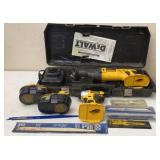 DeWalt 18v Reciprocating Saw & 1/4in Impact Driver