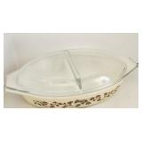 Divided Pyrex Casserole Dish,