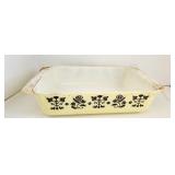 Pyrex Embroidery Casserole Dish