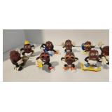 California Raisins, plastic figures