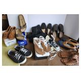 Shoes, some new, Birkenstock,