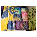 Tie Dyed T-shirts, various prints