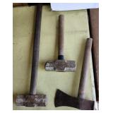 Sledges & hatchet, short handles