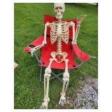 Plastic Skeleton Figure, ready for decoration