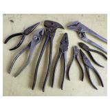 Pliers, fencing, channel lock,