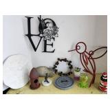 Decorations,  wire hummingbird