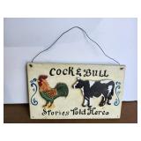 Wood sign to hang on wall