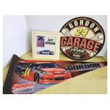 NASCAR Gordon  metal sign