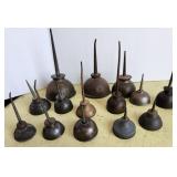 Oil Cans,  small to medium, one Singer