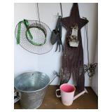 Outdoor decorations, watering cans