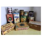 Advertising Cigar boxes & Tins