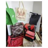 Insulated lunch and travel bags