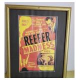 Framed Poster "Reefer Madness"
