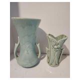 McCoy Pottery Vases (2)